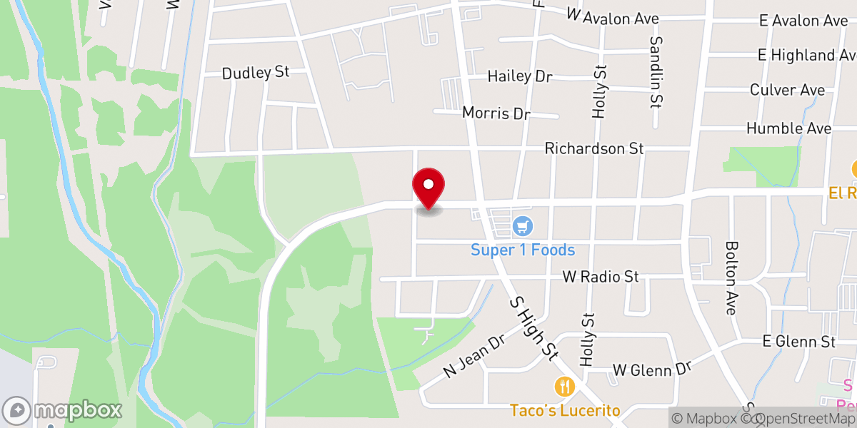 Map showing location of Casa De Oracion Spanish