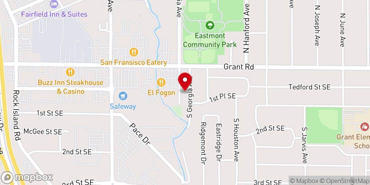 Map showing location of Rivers Family Church