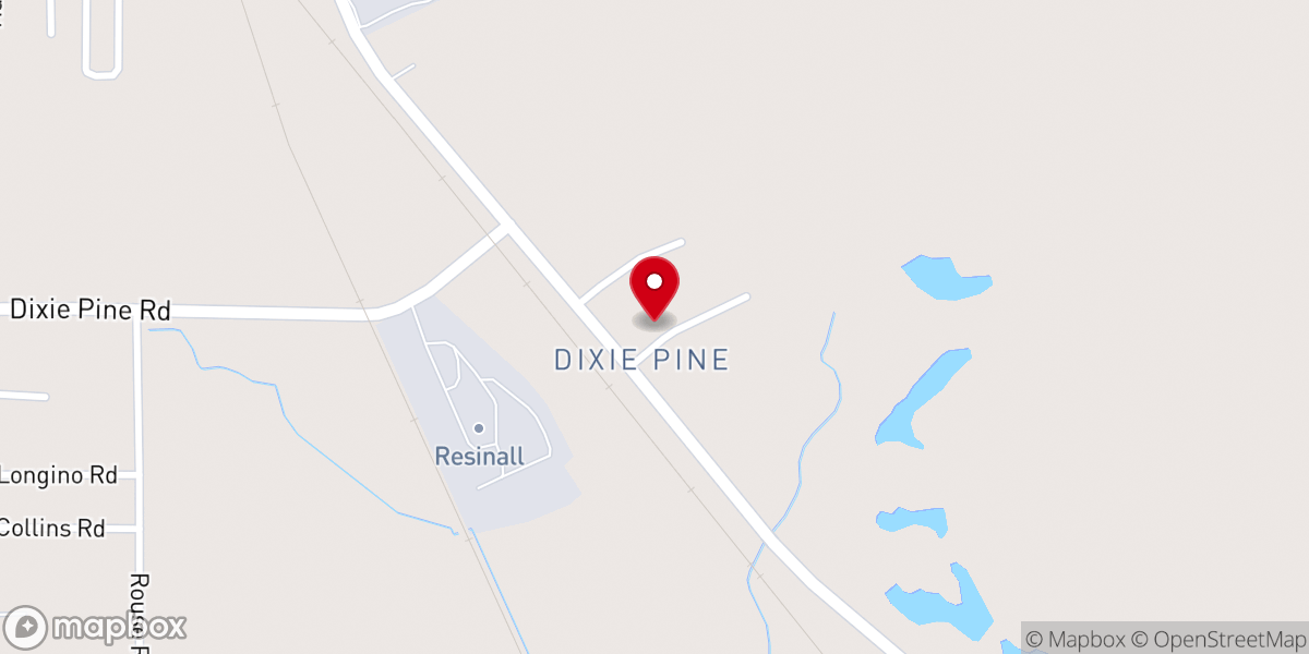 Map showing location of Beacon Baptist Church