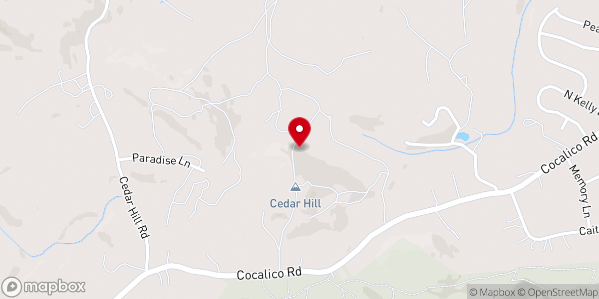 Map showing location of Seyfert Camp Meeting Association Incorporated