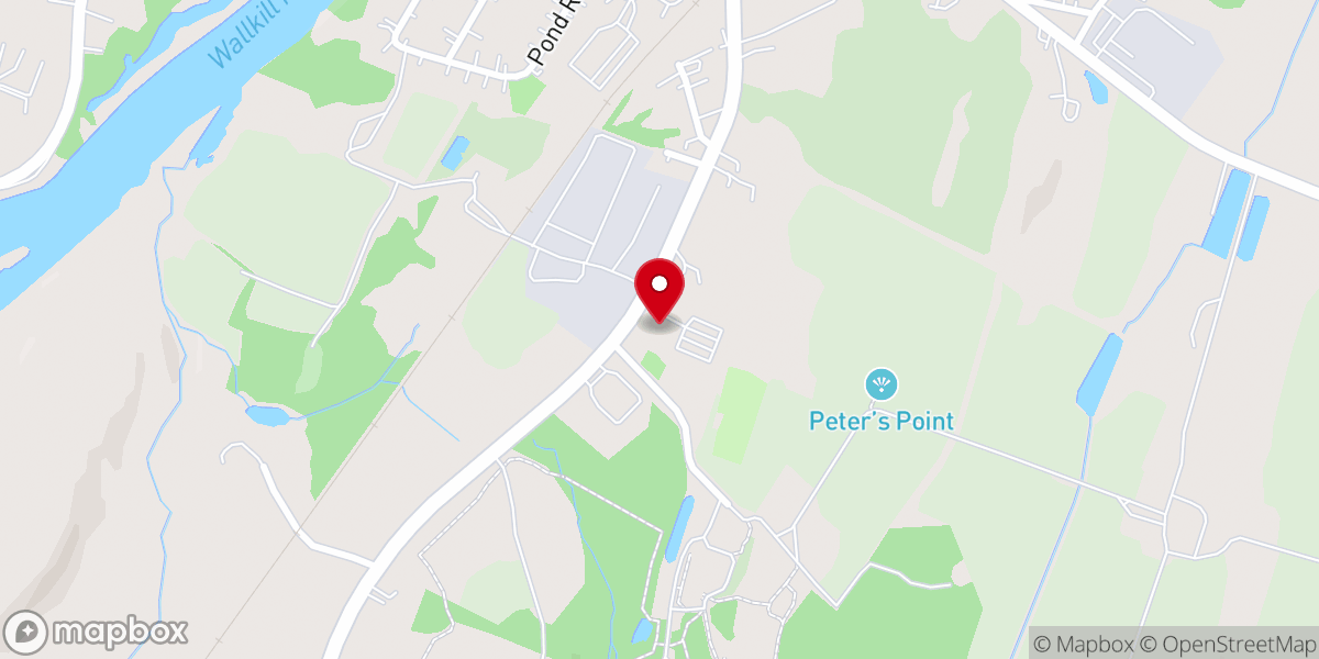 Map showing location of Trinity Lutheran Church