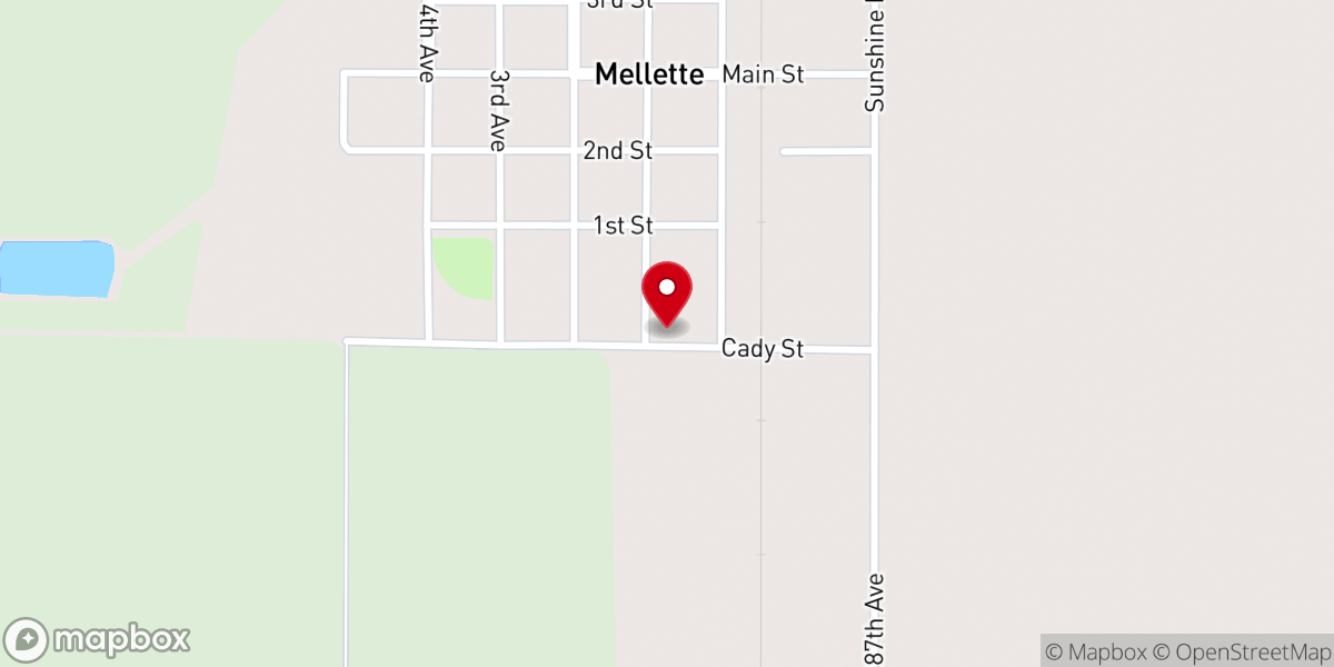 Map showing location of All Saints Catholic Church