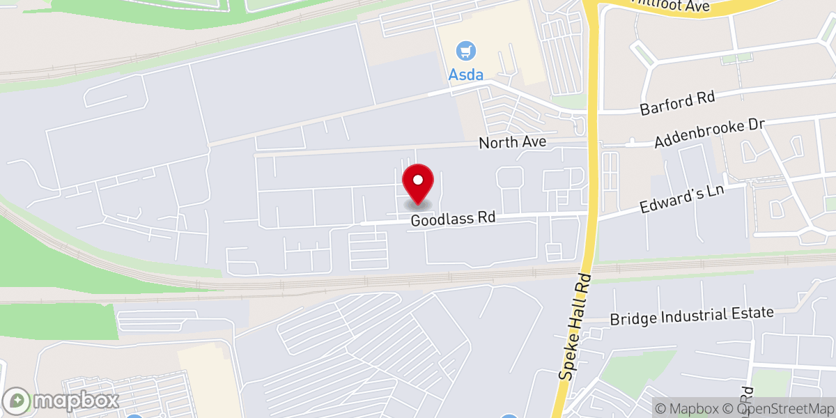 Map showing location of Gateway Church