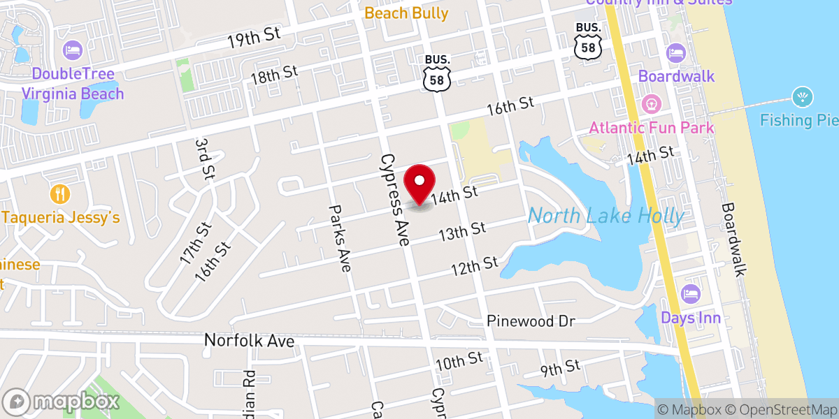 Map showing location of Fellowship of the Inner Light