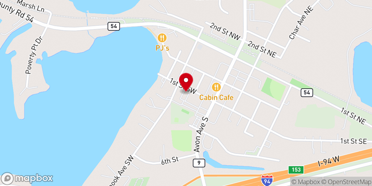 Map showing location of Church of St Benedict