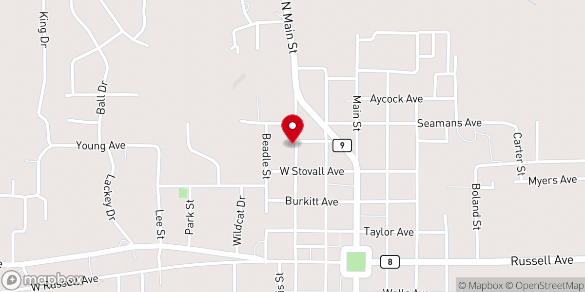 Map showing location of Lairy Willie B