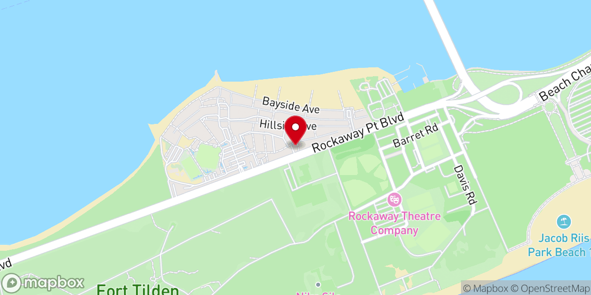 Map showing location of St. Genevieve Church