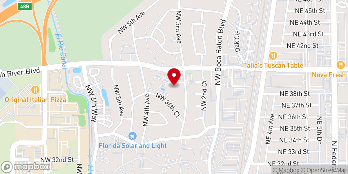 Map showing location of Congregation Yagdil Torah Inc