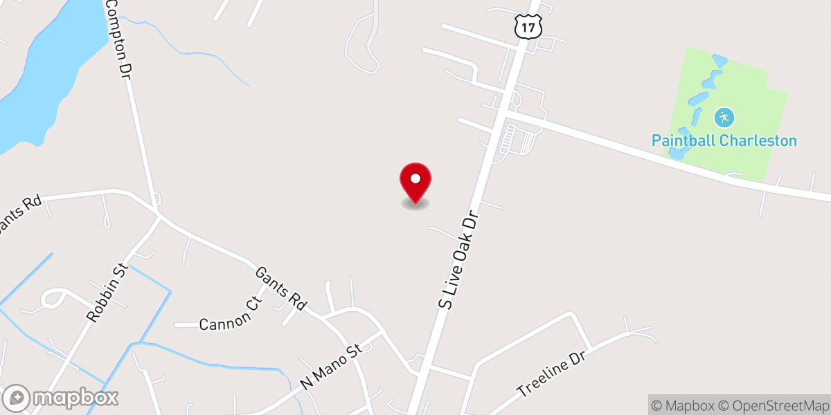 Map showing location of Greater True Faith Ministries Inc