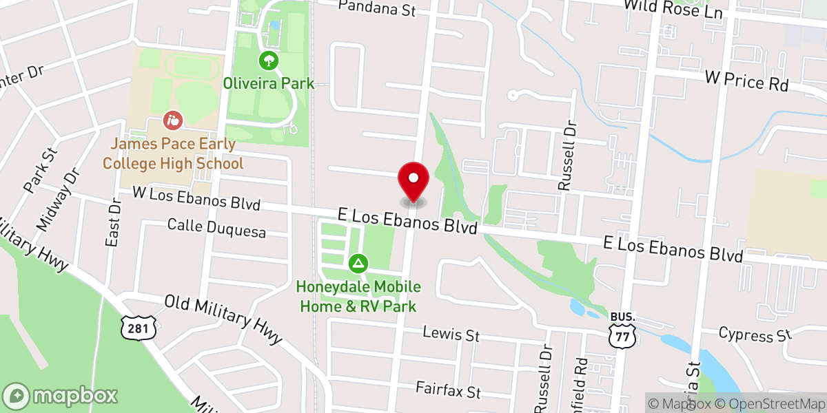 Map showing location of Centro De Fe Internacional Inc