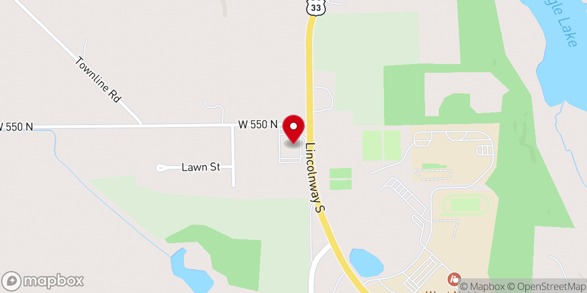 Map showing location of Stone's Hill Community Church