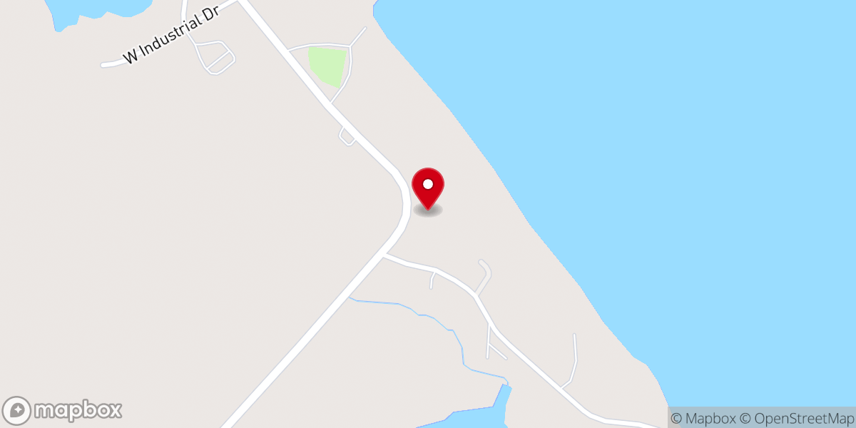 Map showing location of Saint Kateri Tekakwitha Church
