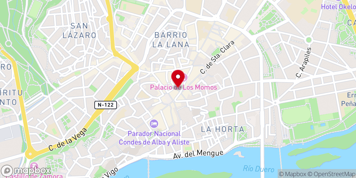 Map showing location of Real Cofradía de Nuestra Madre de las Angustias