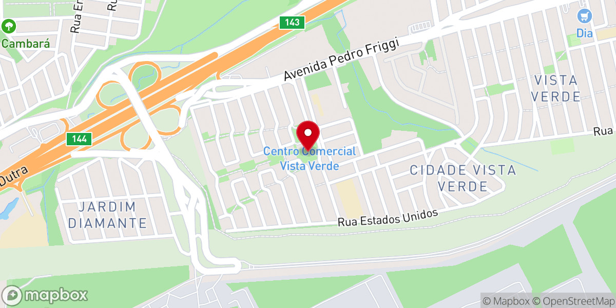 Map showing location of Paróquia Nossa Senhora da Soledade
