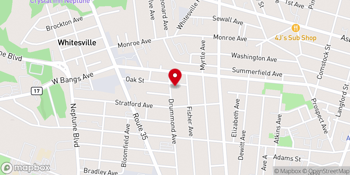 Map showing location of The Campus at Macedonia Baptist Church