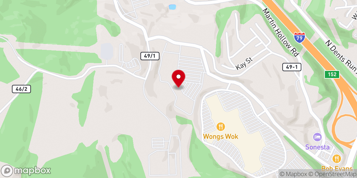 Map showing location of StoneBridge Baptist Church