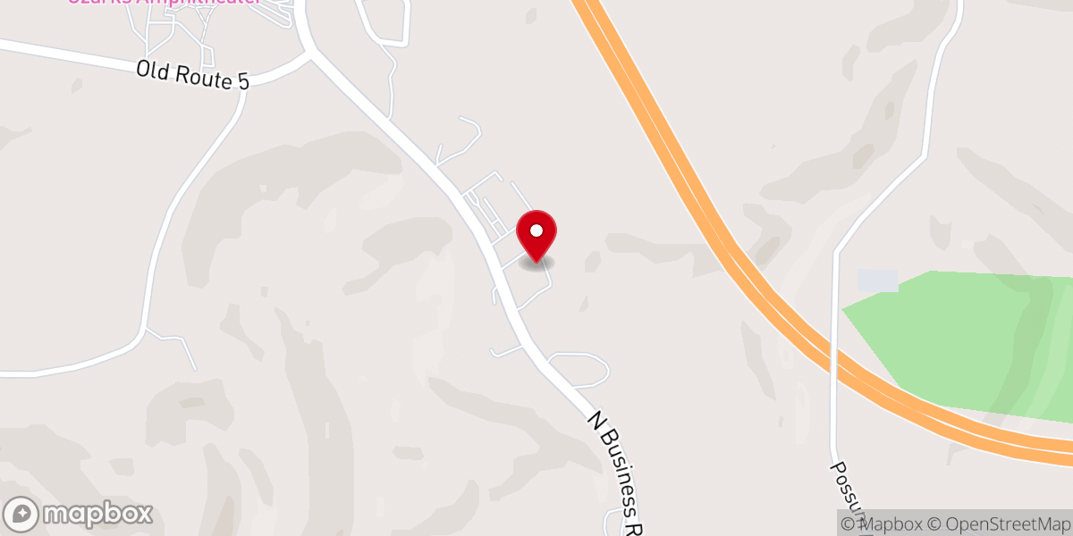 Map showing location of St Anthony Catholic Church