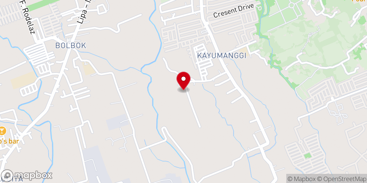 Map showing location of Graceland (Heavenly Bible Baptist Church - Kayumanggi)