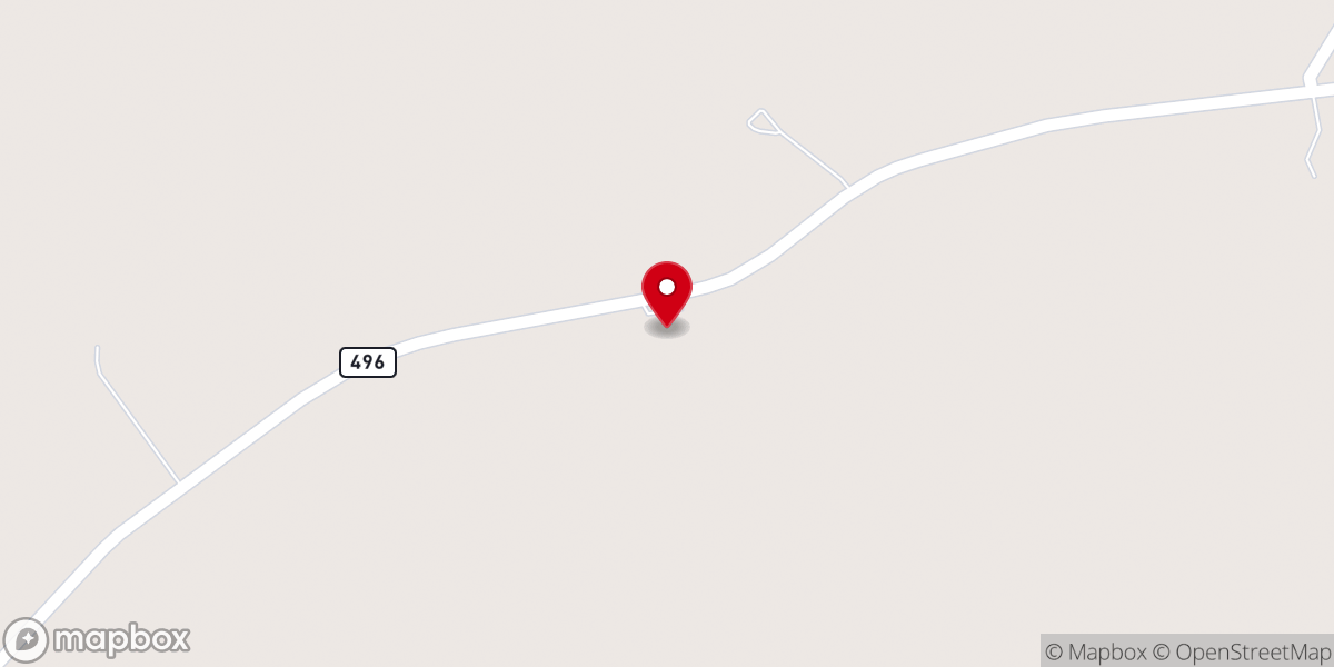Map showing location of Greenhill Missionary Baptist Church