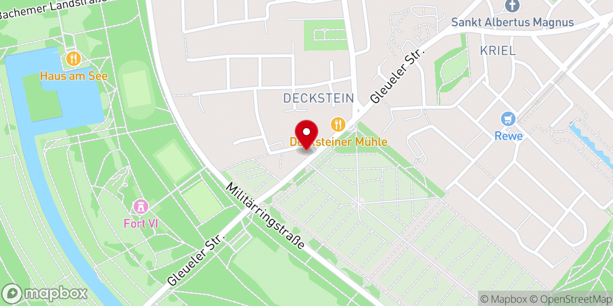 Map showing location of Dietrich-Bonhoeffer-Kirche