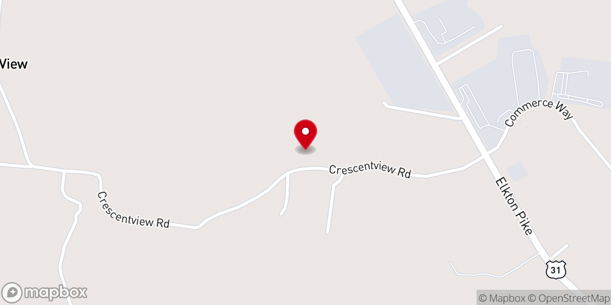 Map showing location of Pulaski Free Holiness Church