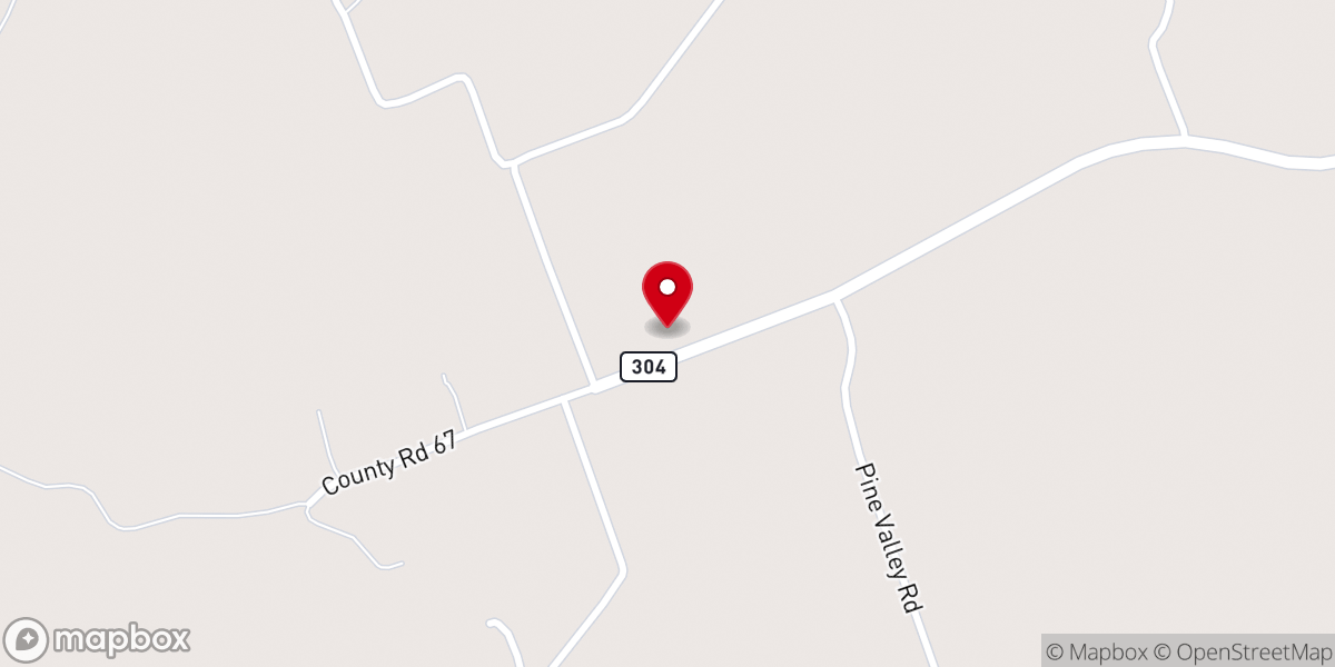 Map showing location of Congregational Methodist Church