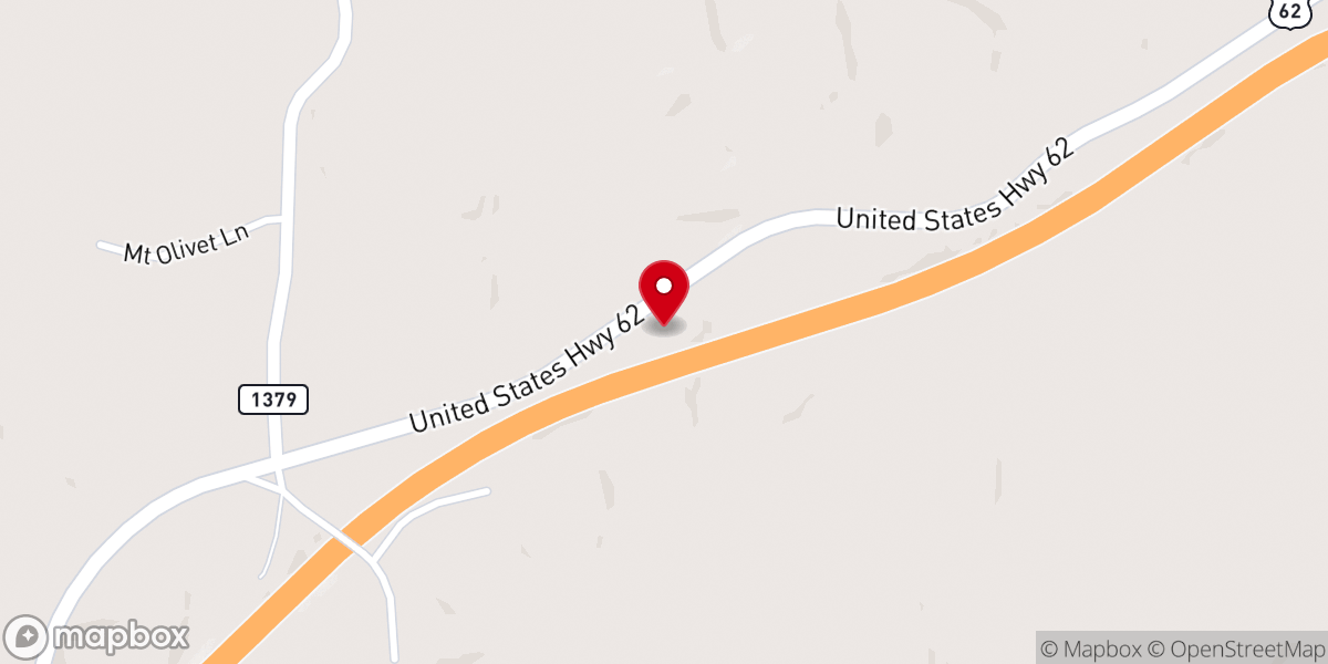 Map showing location of Nelson Pentecostal Church