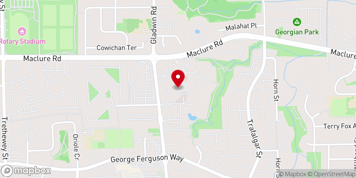 Map showing location of McKenzie Fellowship
