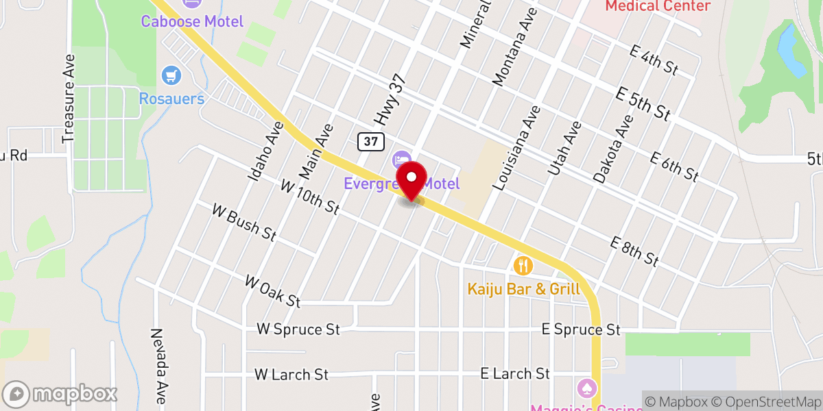 Map showing location of 7 Seeds Coffee