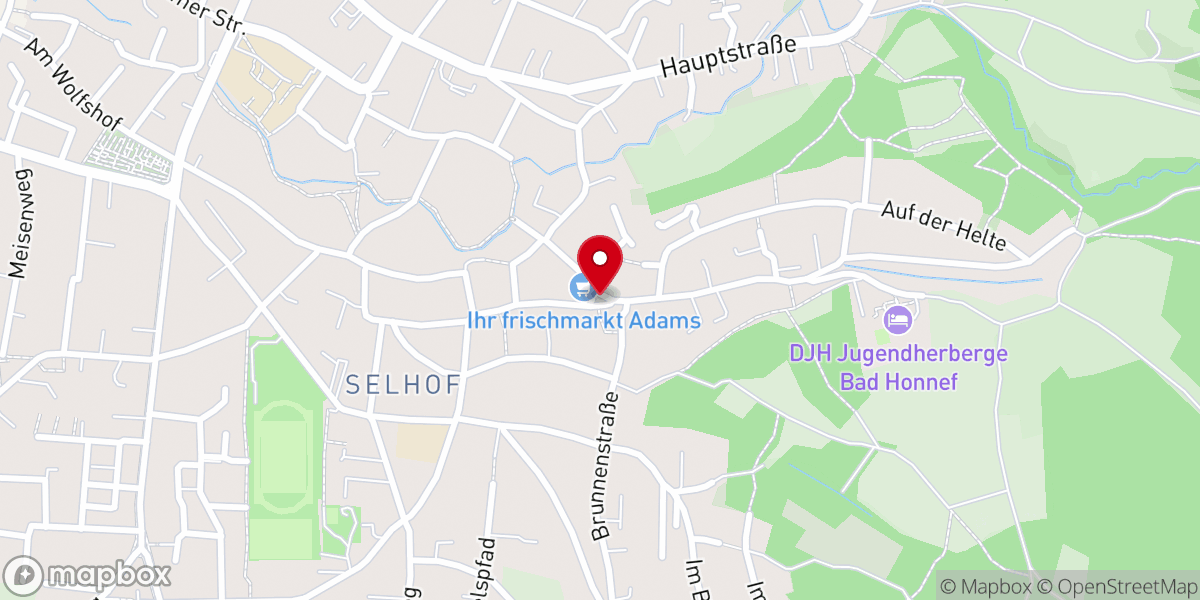 Map showing location of Martinskapelle