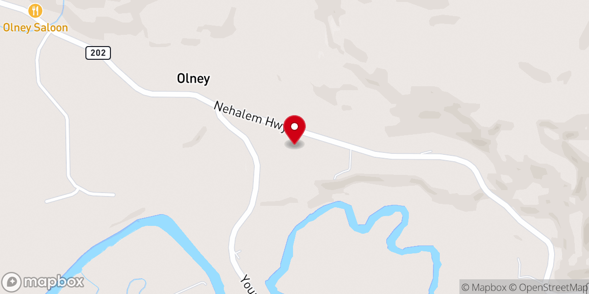 Map showing location of Coastline Christian Fellowship