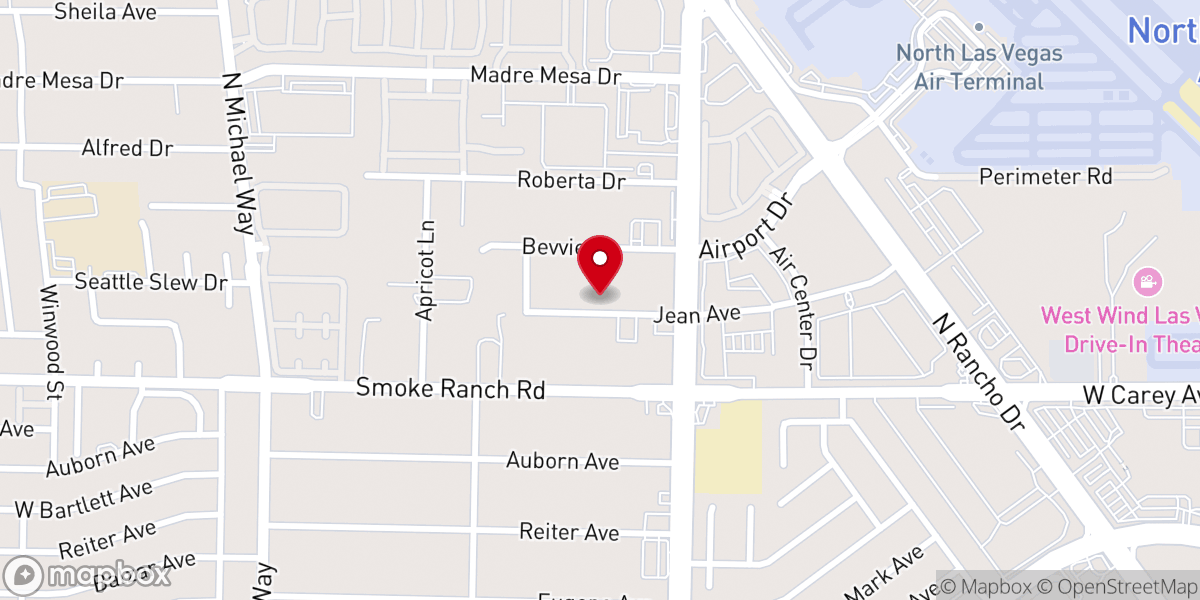 Map showing location of Mount Zion Full Gospel Fellowship Church