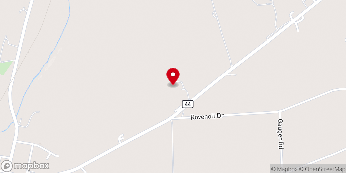 Map showing location of Holy Spirit Evangelical Lutheran Church