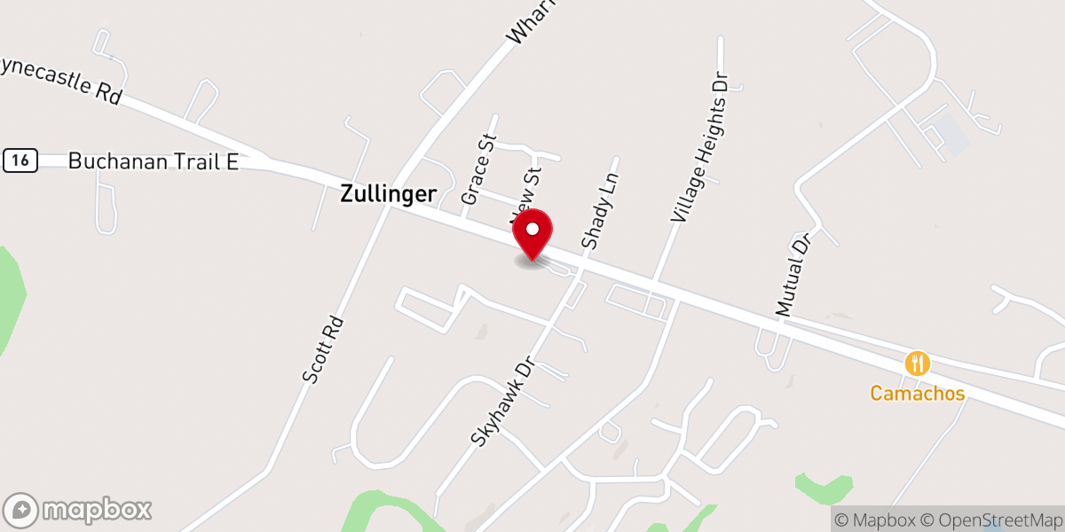 Map showing location of Family Life Worship Center