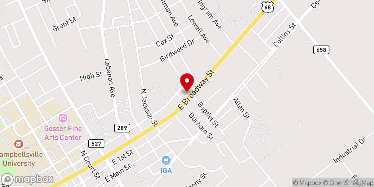 Map showing location of New Life Church of God of Holiness