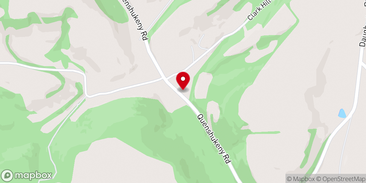 Map showing location of Anthony Baptist Church