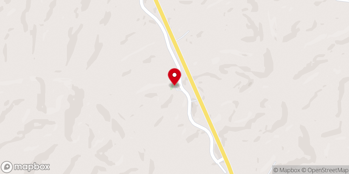 Map showing location of New Liberty Christian Church