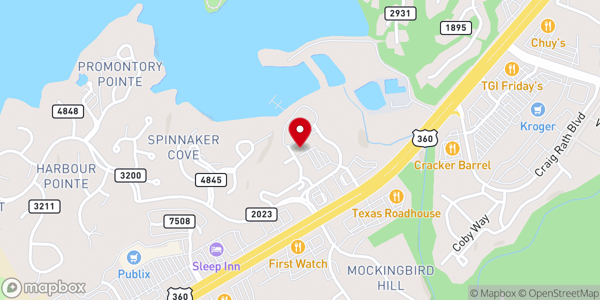 Map showing location of Virginia District Church of the Nazarene Resource Center