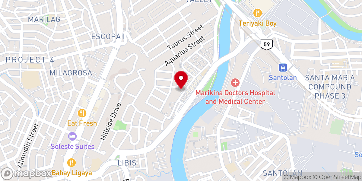 Map showing location of IVC Pentecostal Missionary Church of Christ (4th Watch)