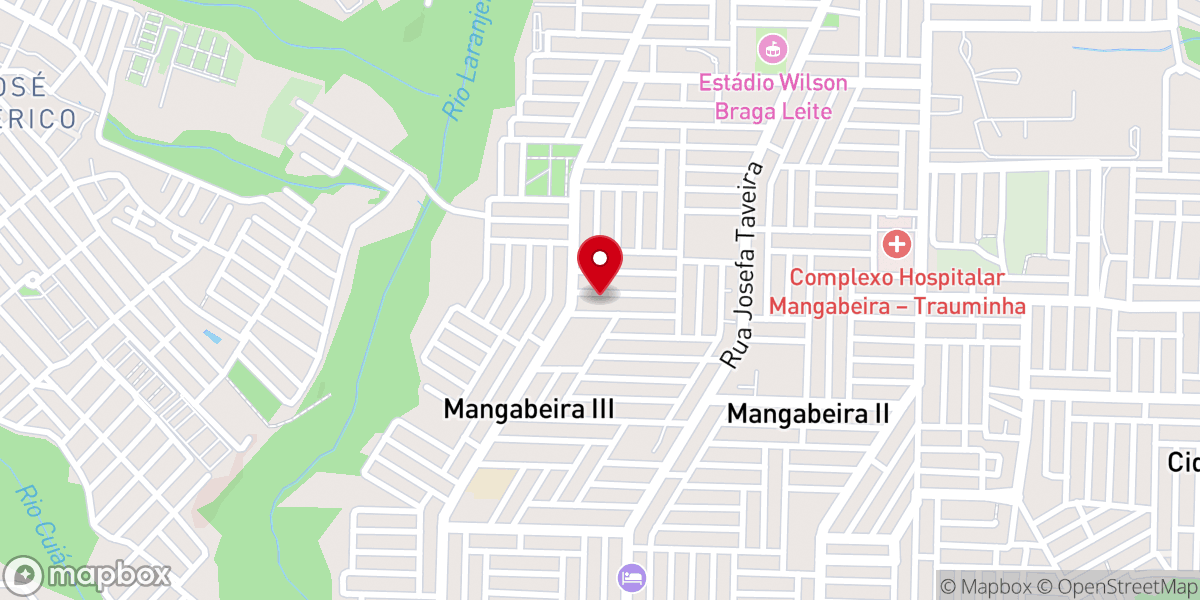 Map showing location of Igreja Reformada do Brasil em João Pessoa