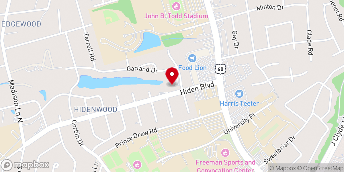 Map showing location of St Stephen's Episcopal Church