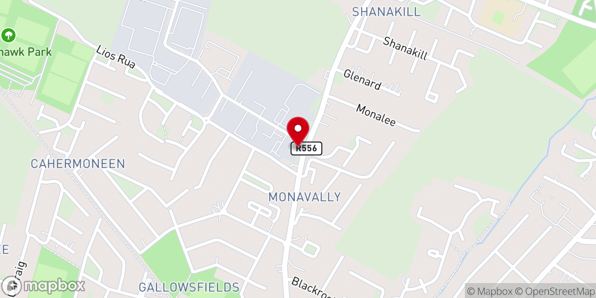 Map showing location of Liber House Serviced Offices Tralee