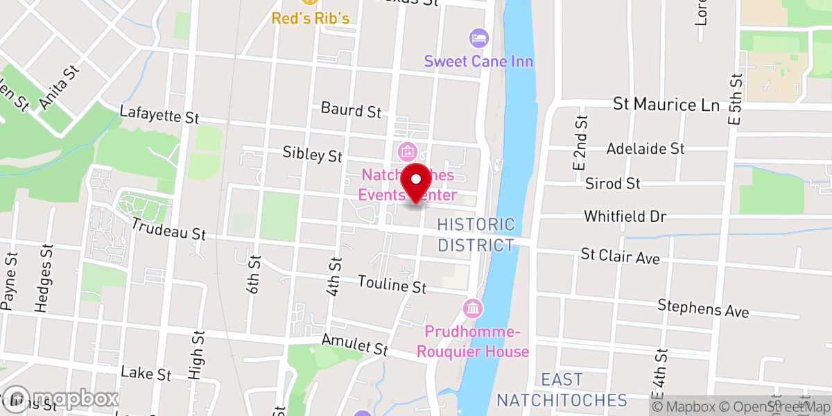 Map showing location of Natchitoches Parish Child Support