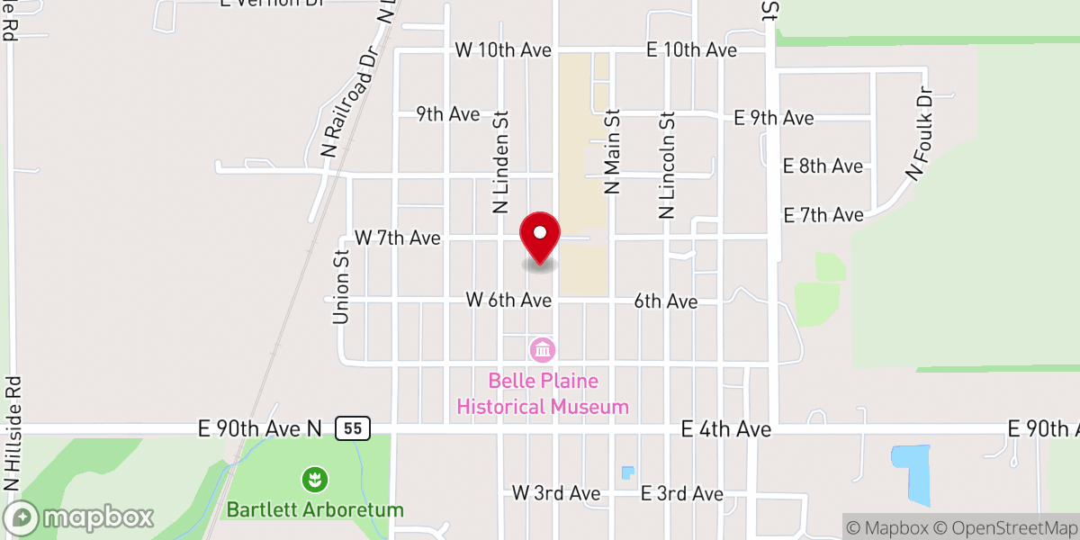 Map showing location of Cryderman Charles