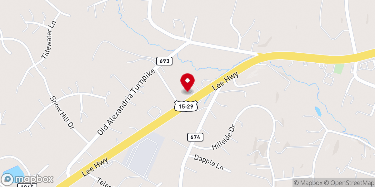 Map showing location of Cornerstone Missions Inc