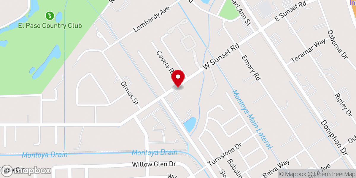 Map showing location of St Matthew Religious Education & Parish Office
