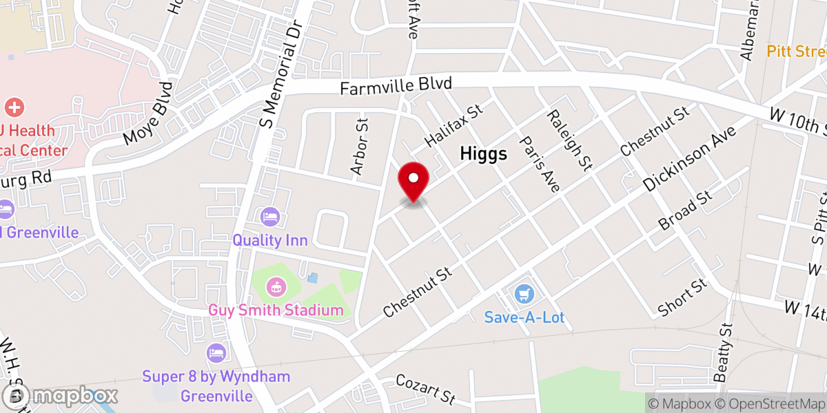 Map showing location of Holy Trinity United Holy Church