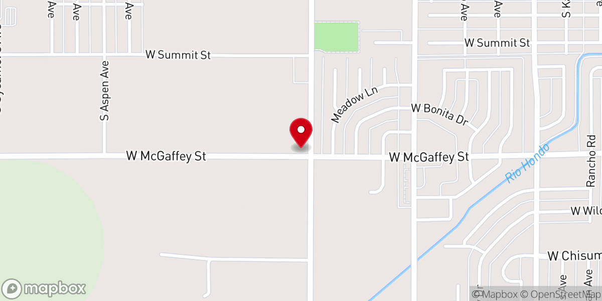 Map showing location of New Covenant Fellowship Church of God