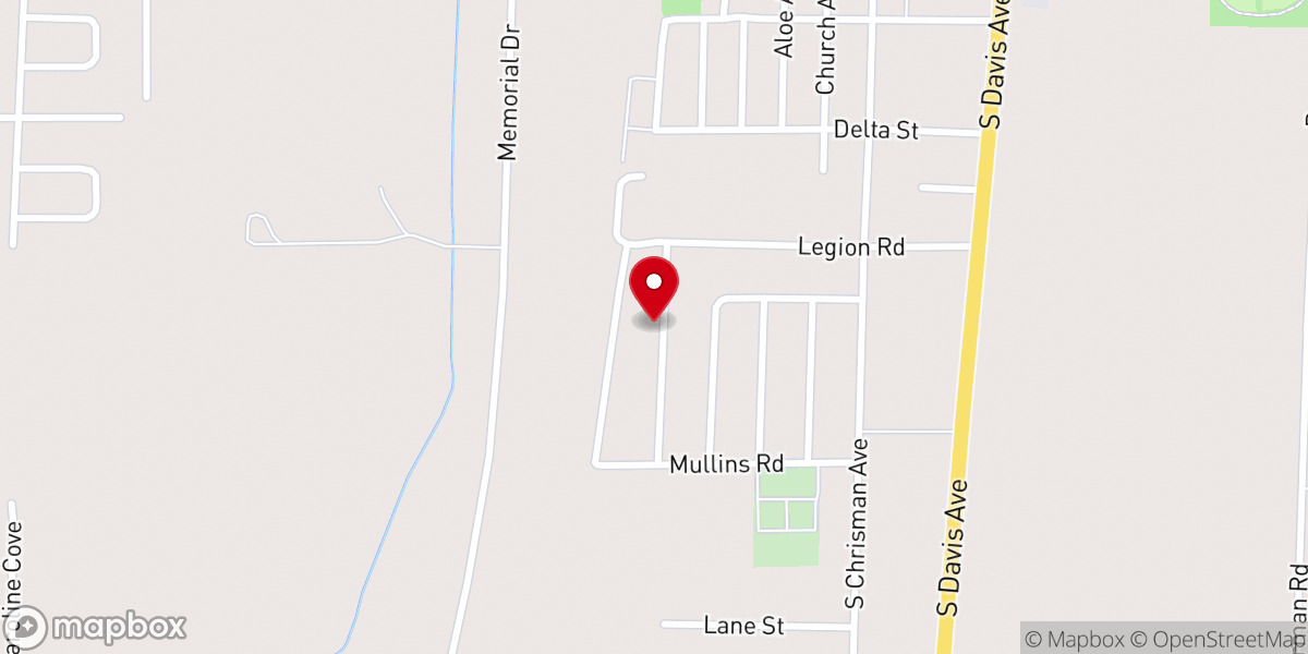 Map showing location of Bold Pilgrim Church