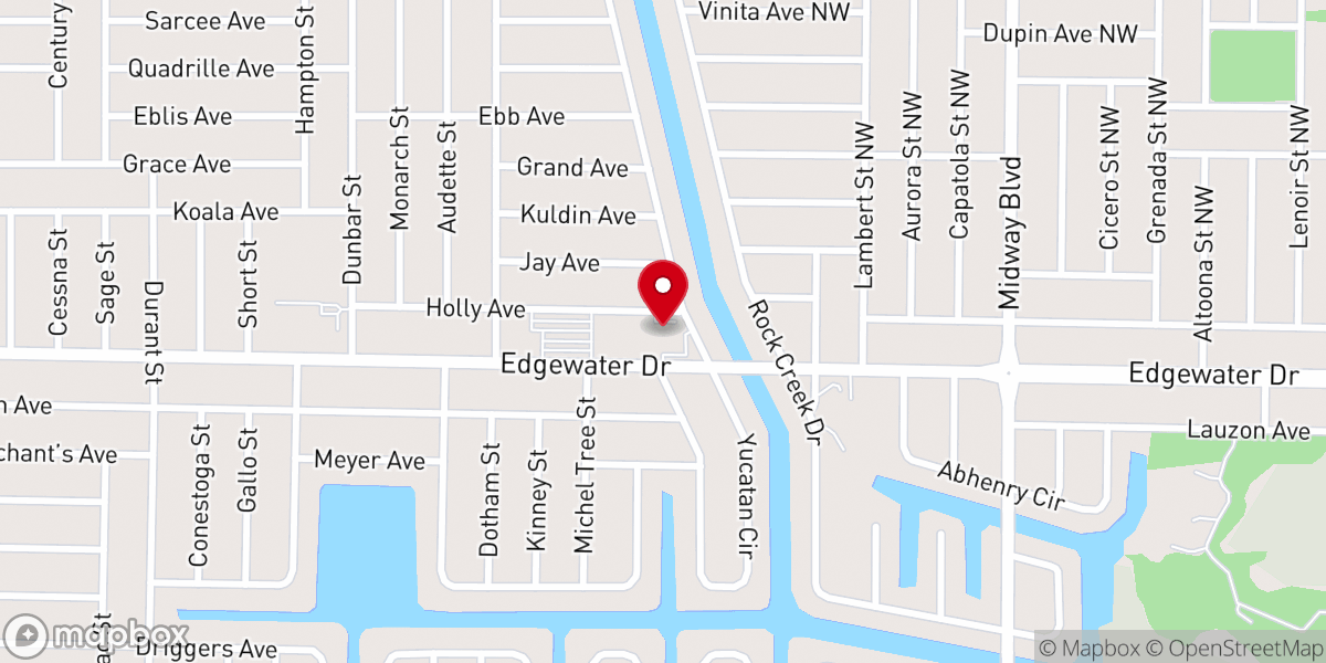 Map showing location of Community Life Church